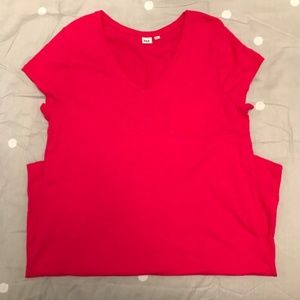 Gap - pink t-shirt dress